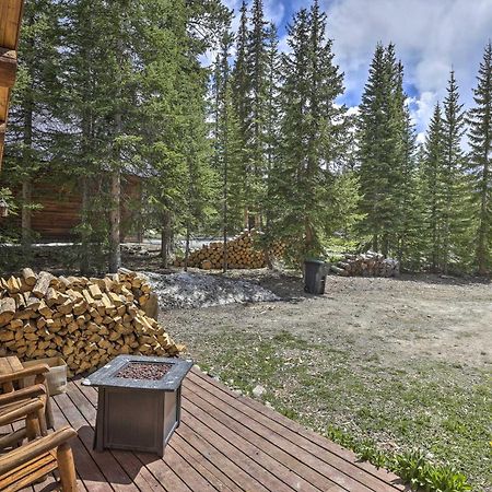 Cozy Breckenridge Cabin With Deck, 8 Mi To Gondola Esterno foto