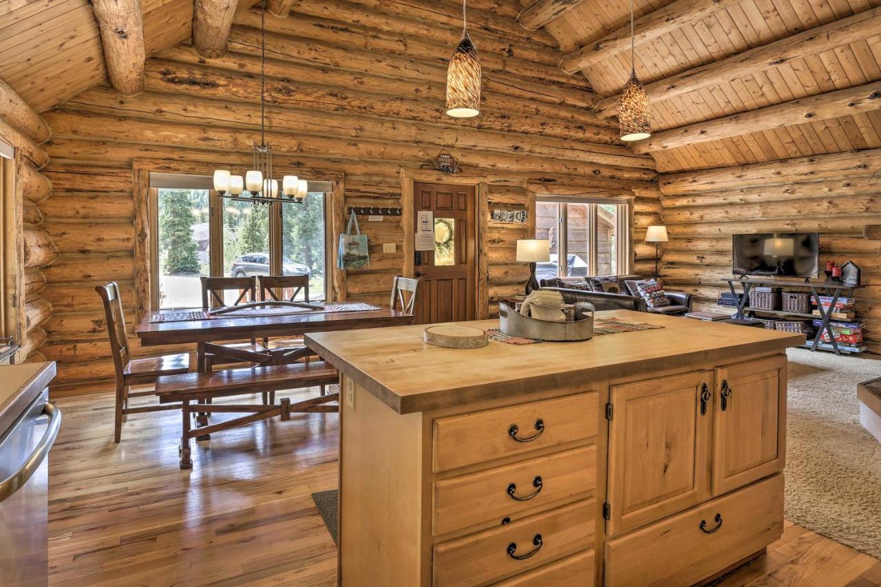 Cozy Breckenridge Cabin With Deck, 8 Mi To Gondola Esterno foto