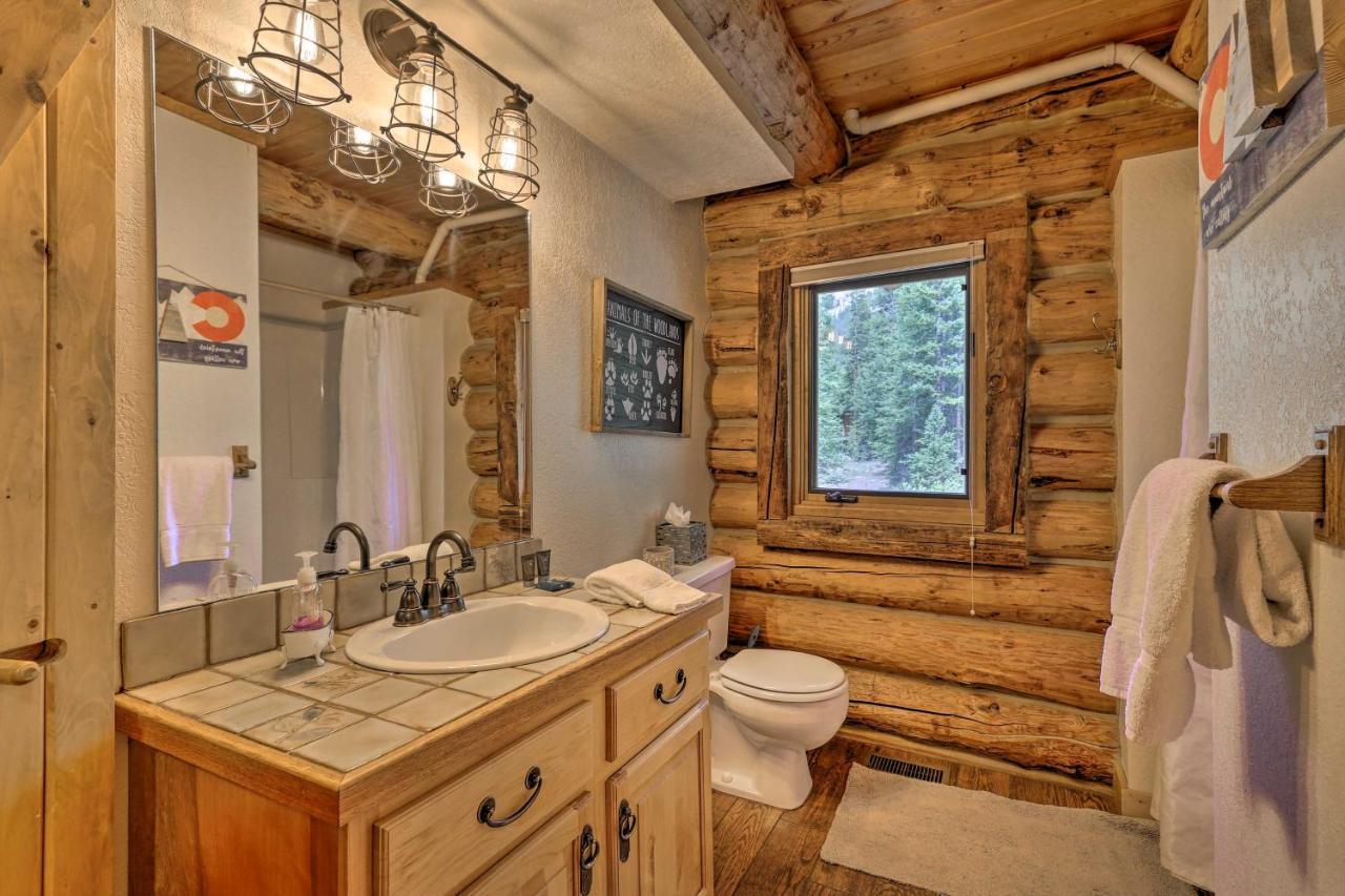 Cozy Breckenridge Cabin With Deck, 8 Mi To Gondola Esterno foto