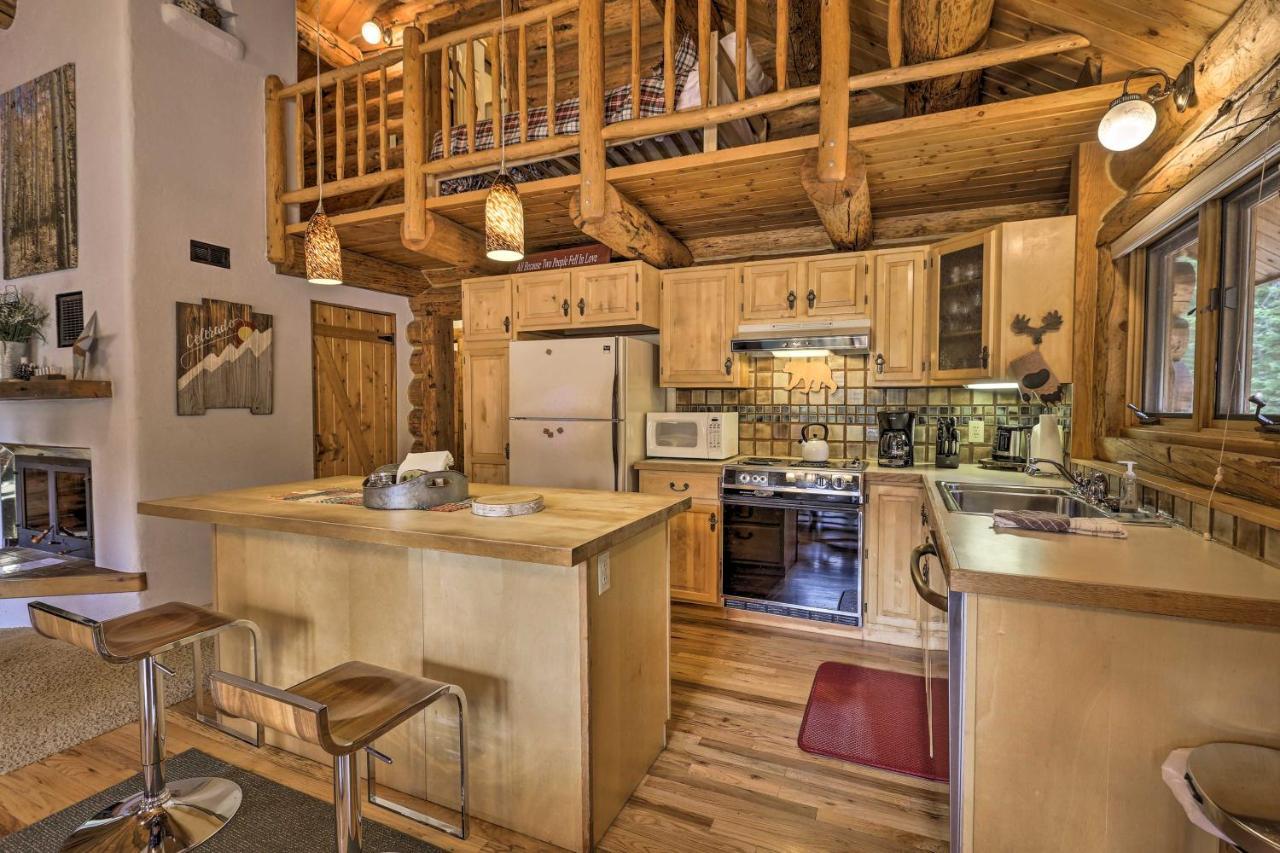 Cozy Breckenridge Cabin With Deck, 8 Mi To Gondola Esterno foto