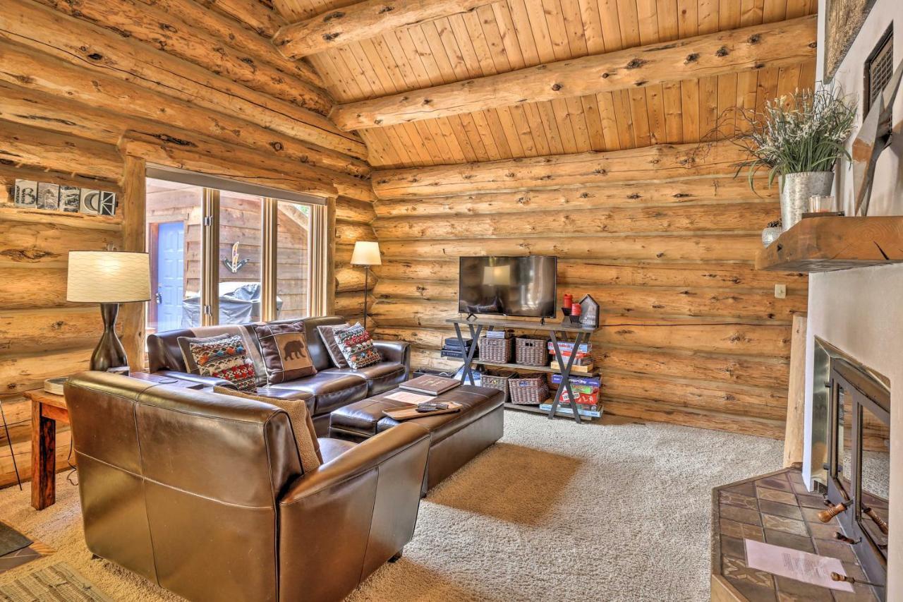 Cozy Breckenridge Cabin With Deck, 8 Mi To Gondola Esterno foto