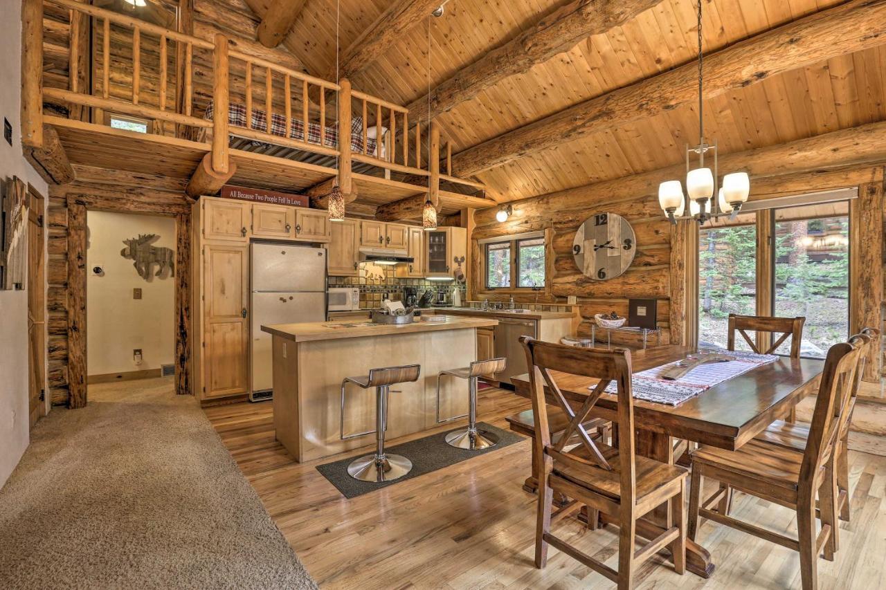 Cozy Breckenridge Cabin With Deck, 8 Mi To Gondola Esterno foto