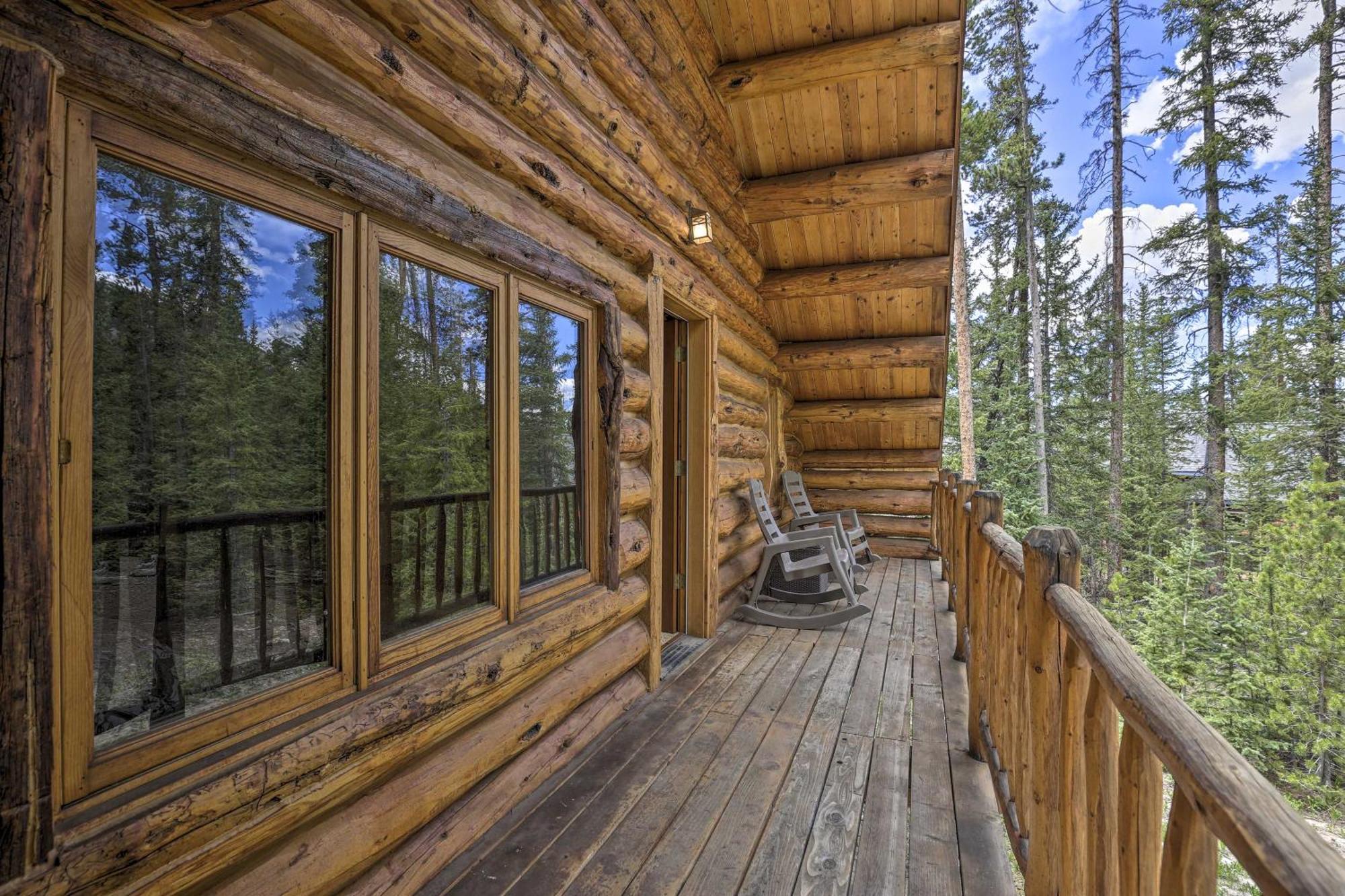 Cozy Breckenridge Cabin With Deck, 8 Mi To Gondola Esterno foto