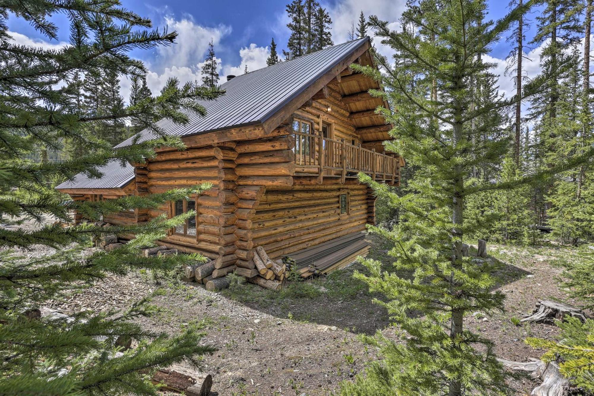 Cozy Breckenridge Cabin With Deck, 8 Mi To Gondola Esterno foto